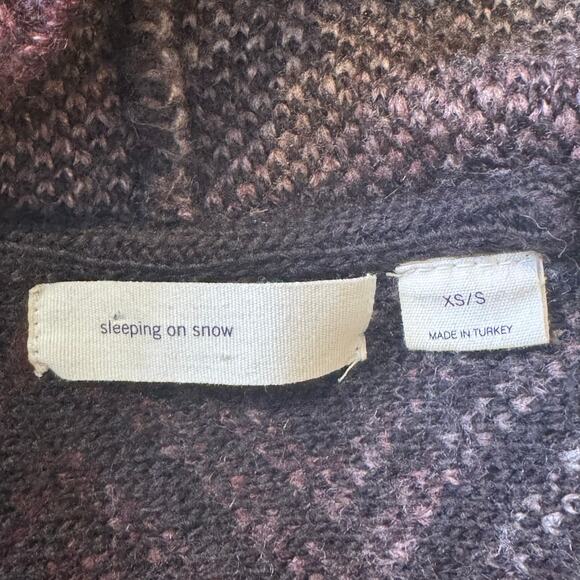 Anthropologie Sleeping On Snow Women’s Mabli Open Cardigan Vest Wool Aztec XS - Picture 9 of 10